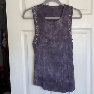dark purple, soft & sexy american eagle tank top